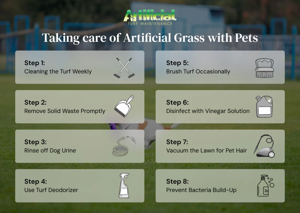 Take Care of Artificial Grass if You Have Dogs
